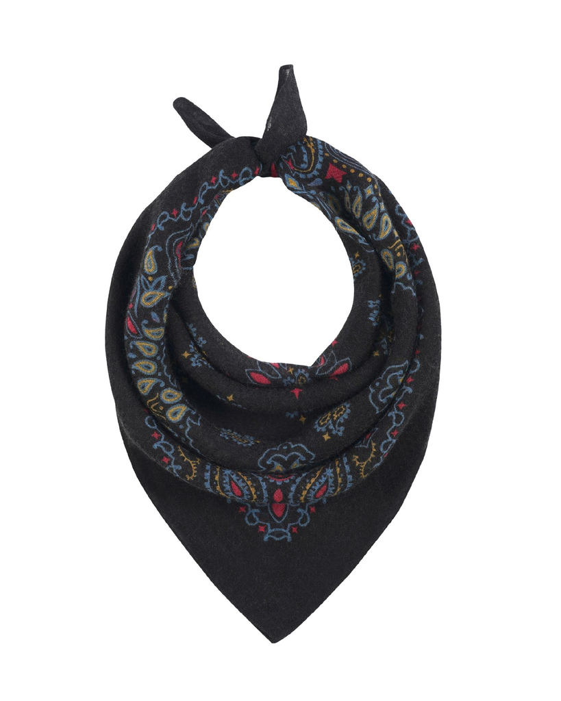 MOMENT IN MAY - FOULARD "BRUNA" NOIR