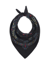 MOMENT IN MAY - FOULARD "BRUNA" NOIR