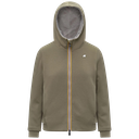 K-WAY - VESTE "DEVA LIGHT SPACER FUR DOUBLE" KAKI