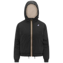 K-WAY - VESTE "LE VRAI 4.0 ALBINE ORSETTO" NOIRE