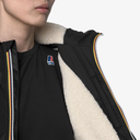K-WAY - VESTE "LE VRAI 4.0 ALBINE ORSETTO" NOIRE