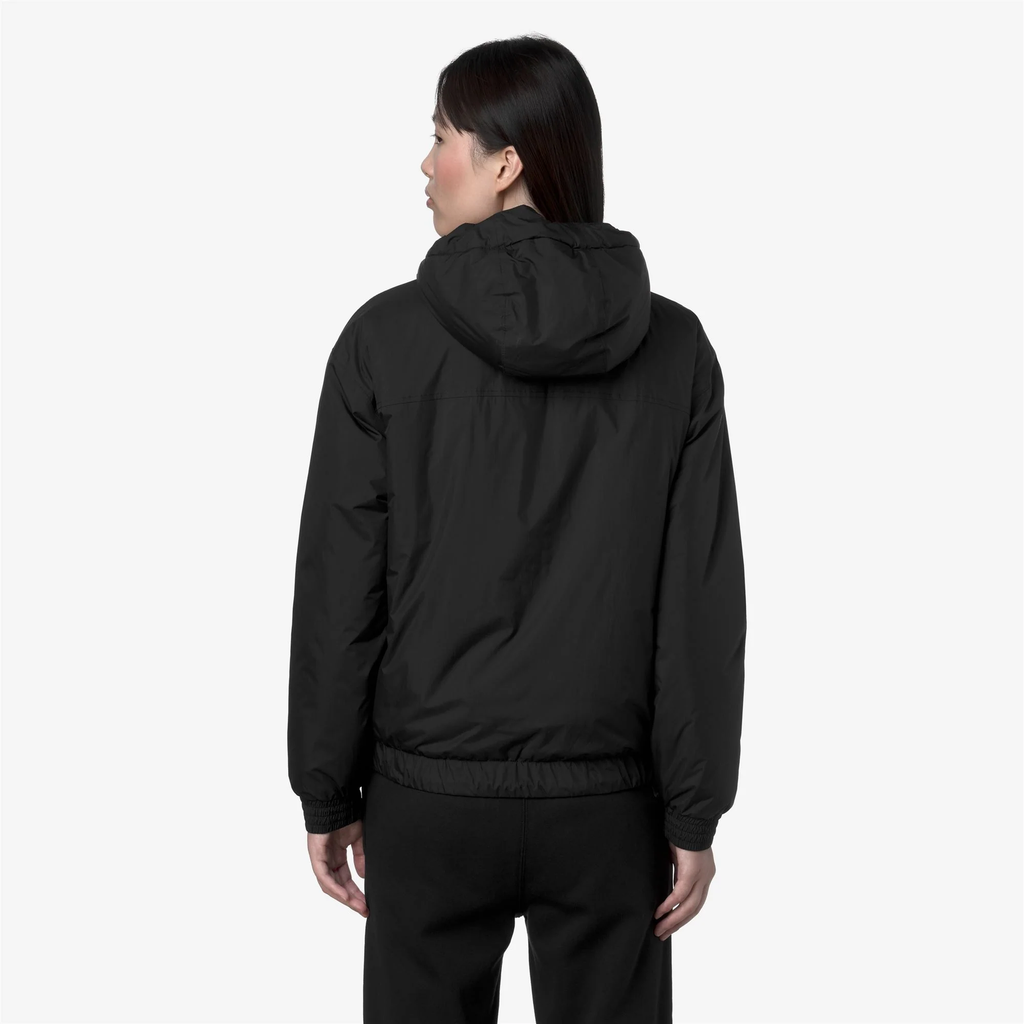 K-WAY - VESTE "LE VRAI 4.0 ALBINE ORSETTO" NOIRE