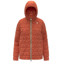 K-WAY - VESTE "MADLAINE DIAMOND QUILTED WARM" ORANGE