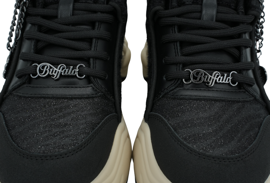 BUFFALO - BASKETS "BINARY GLAM" NOIRES