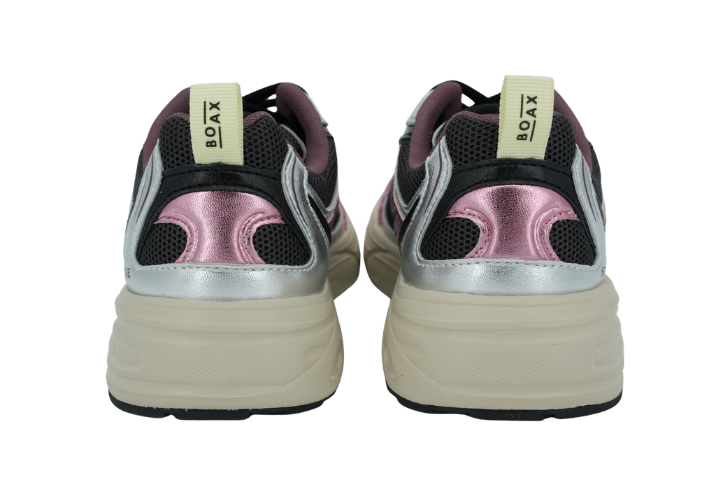 BOAX - BASKETS "SCORE" ROSES ET MARRONS MÉTALLIQUES