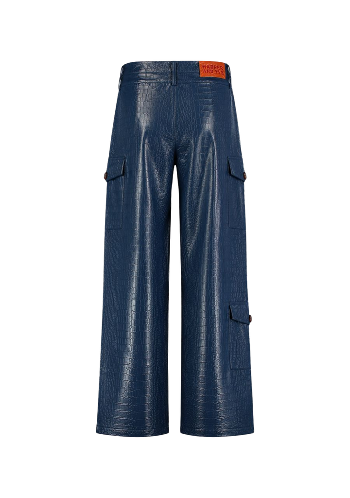 HARPER AND YVE - PANTALON "PIPPA" BLEU MARINE