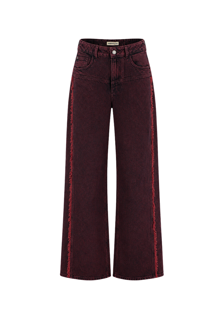 HARPER AND YVE - JEANS "CHARISSA" BORDEAUX