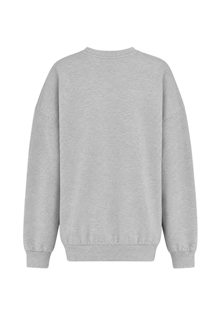 HARPER AND YVE - PULLOVER "MOODFORFOOD" GRIS