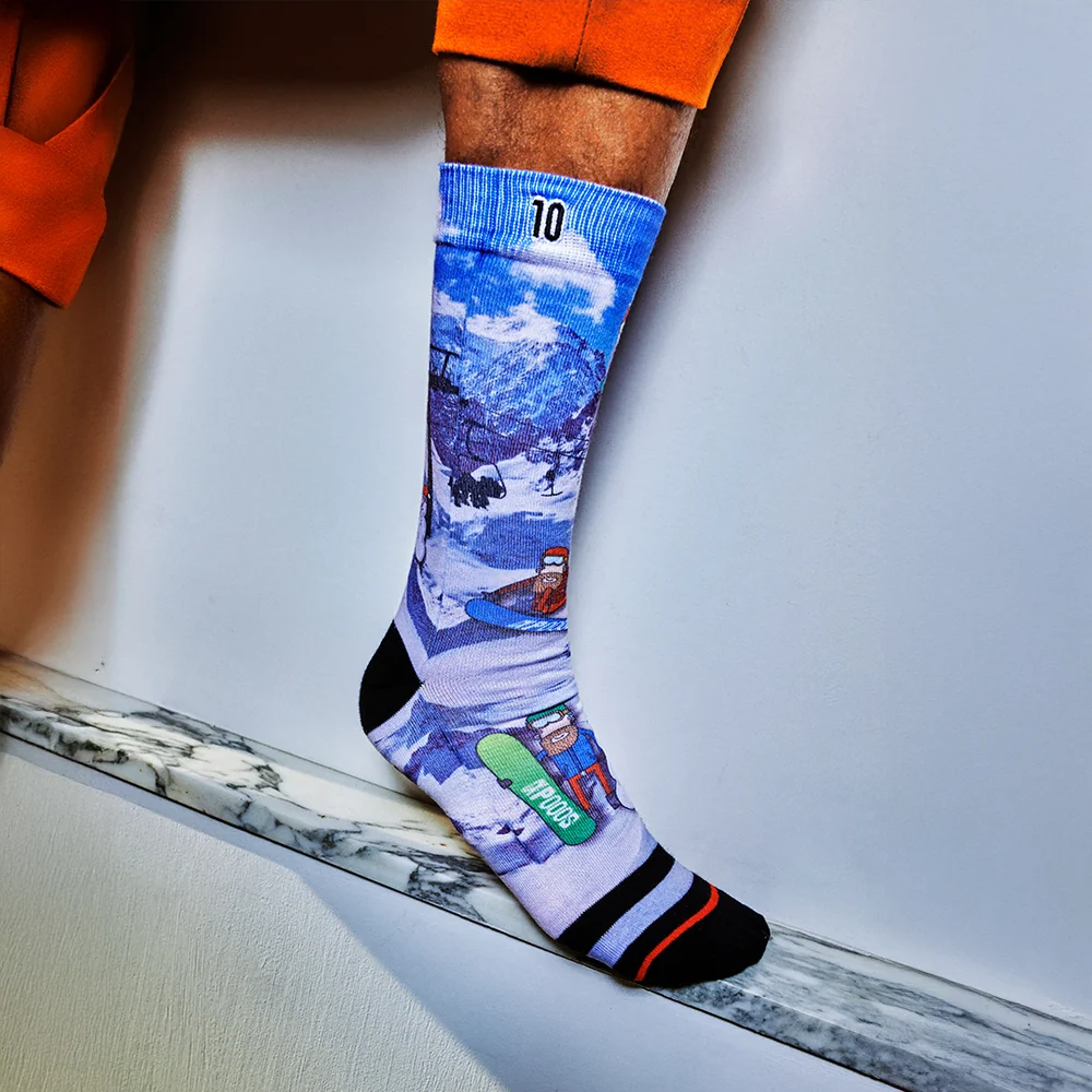XPOOOS - CHAUSSETTES "SNOWY"