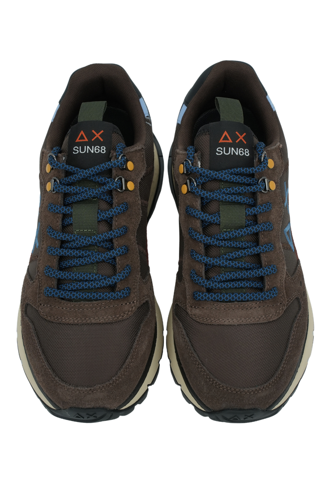 SUN68 - BASKETS "FIRE & CAMPING" MARRONS