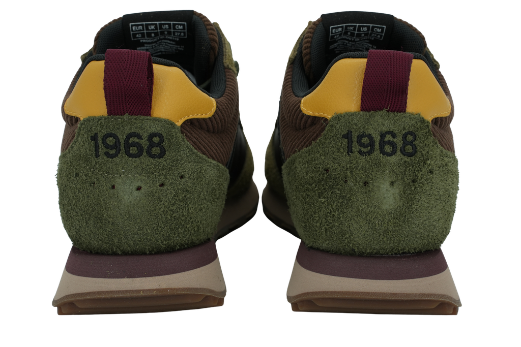 SUN68 - BASKETS "TOM 2.0 WINTER MID" KAKI