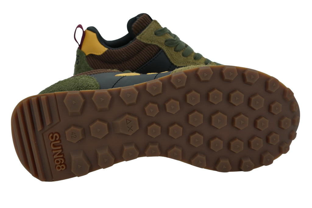 SUN68 - BASKETS "TOM 2.0 WINTER MID" KAKI