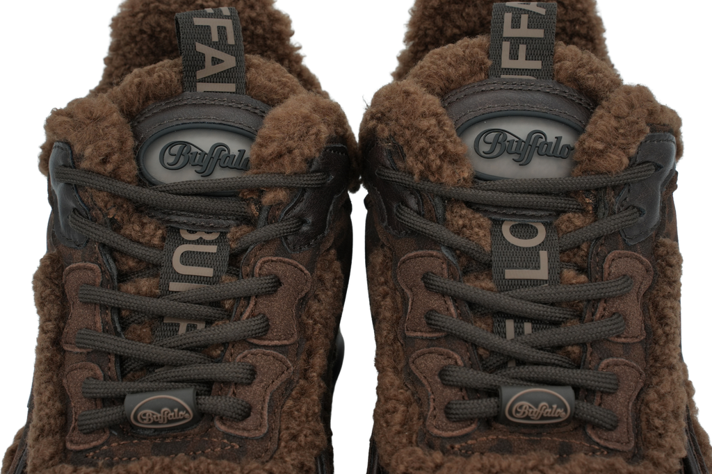 BUFFALO - BASKETS "CLD CHAI WARM" MARRONS
