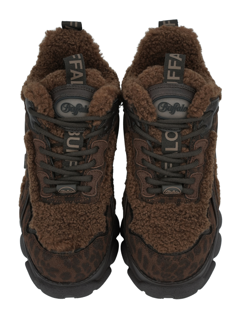 BUFFALO - BASKETS "CLD CHAI WARM" MARRONS