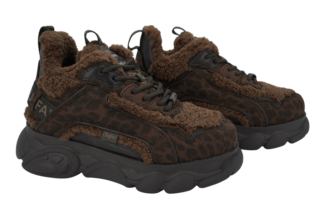 BUFFALO - BASKETS "CLD CHAI WARM" MARRONS