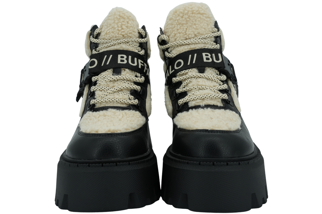 BUFFALO - BASKETS "ASPEN MID WARM" NOIRES ET BEIGES