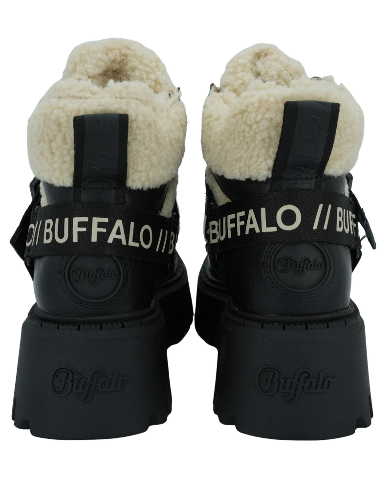 BUFFALO - BASKETS "ASPEN MID WARM" NOIRES ET BEIGES