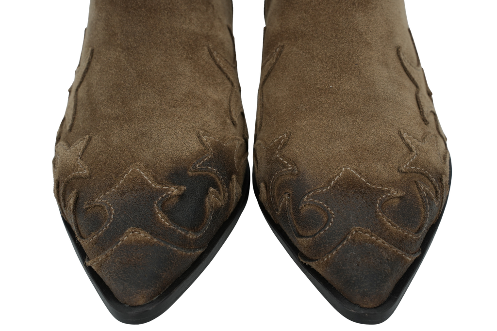 ASH - BOOTS "TITAN" WESTERN BRUNES