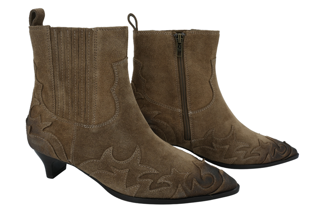 ASH - BOOTS "TITAN" WESTERN BRUNES