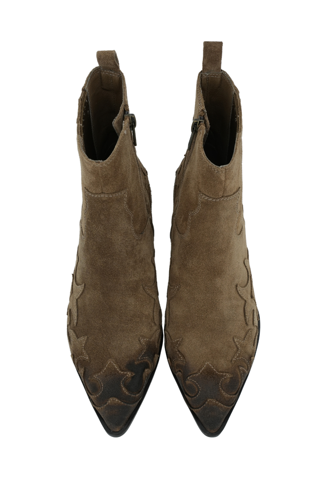 ASH - BOOTS "TITAN" WESTERN BRUNES