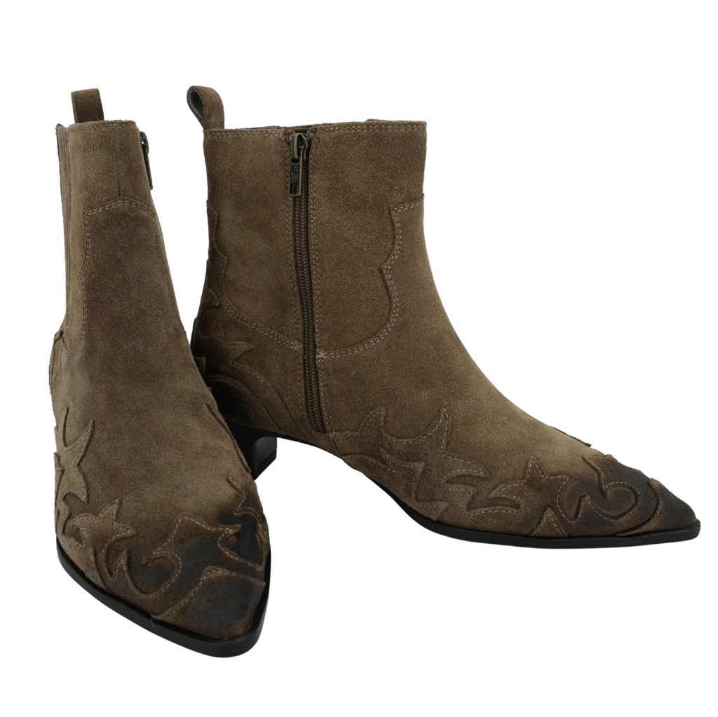 ASH - BOOTS "TITAN" WESTERN BRUNES
