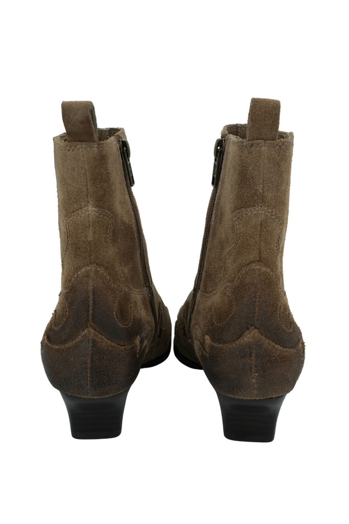 ASH - BOOTS "TITAN" WESTERN BRUNES