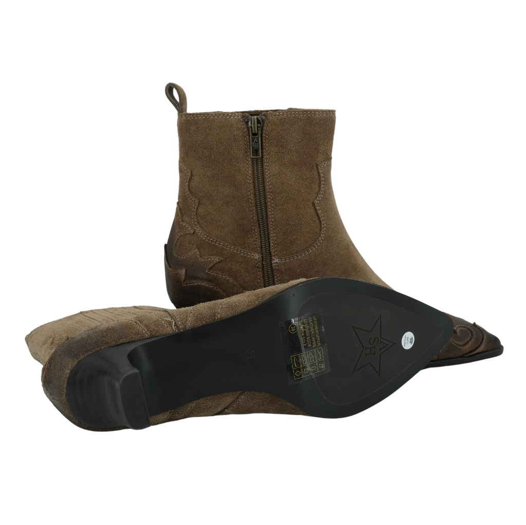 ASH - BOOTS "TITAN" WESTERN BRUNES