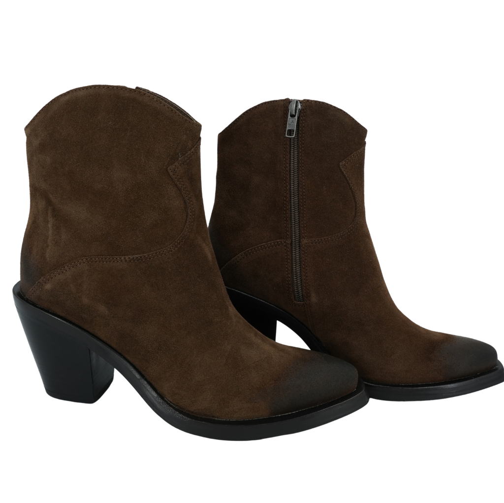 ASH - BOOTS "JUDY" WESTERN BRUNES