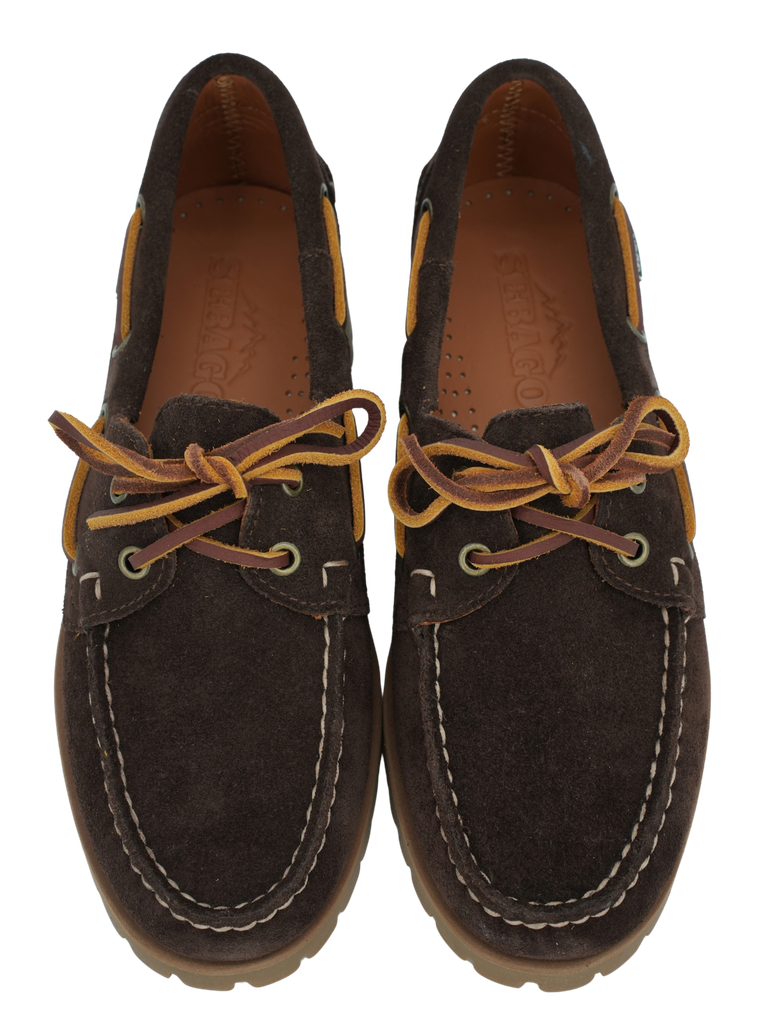 SEBAGO - MOCASSINS "RANGER SUEDE" MARRONS