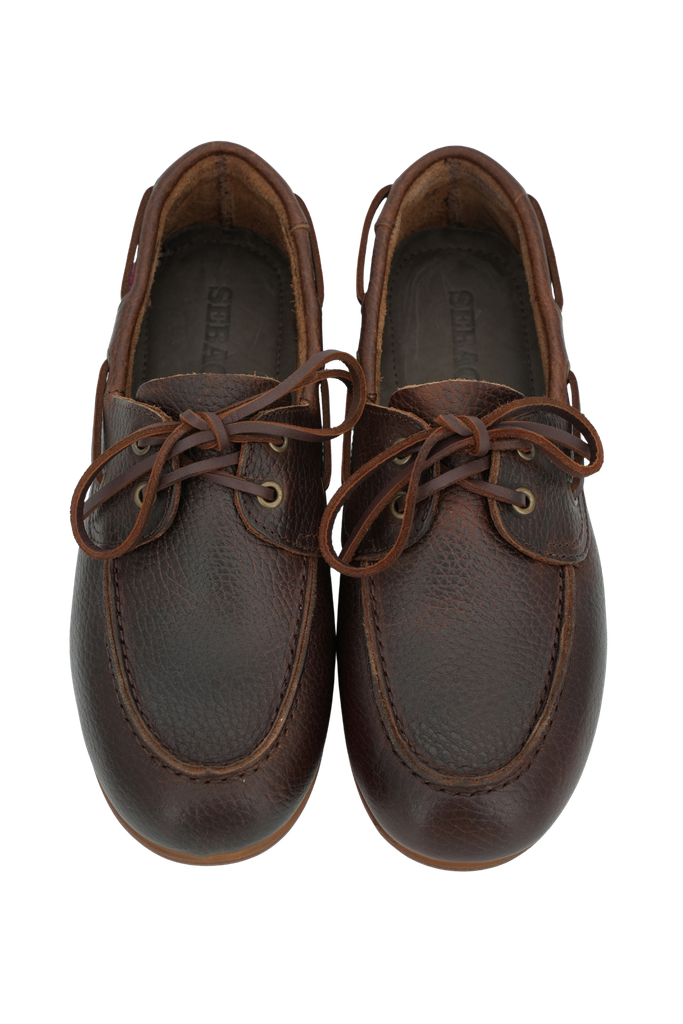SEBAGO - MOCASSINS DOCKSIDES "OWEN TUMBLED" BRUNS