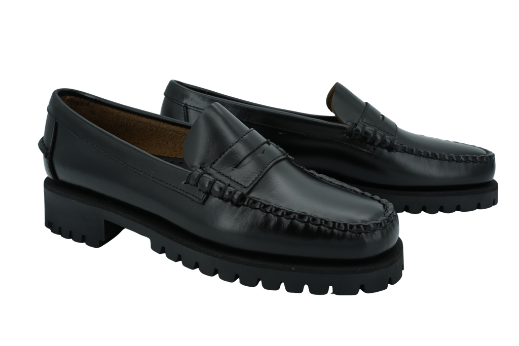SEBAGO - MOCASSINS "DAN LUG" NOIRS