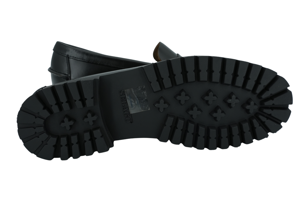 SEBAGO - MOCASSINS "DAN LUG" NOIRS
