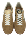 CAVAL - BASKETS "PULSE" BEIGES ET CROCOS