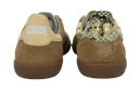 CAVAL - BASKETS "PULSE" BEIGES ET CROCOS