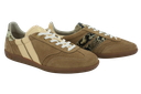 CAVAL - BASKETS "PULSE" BEIGES ET CROCOS