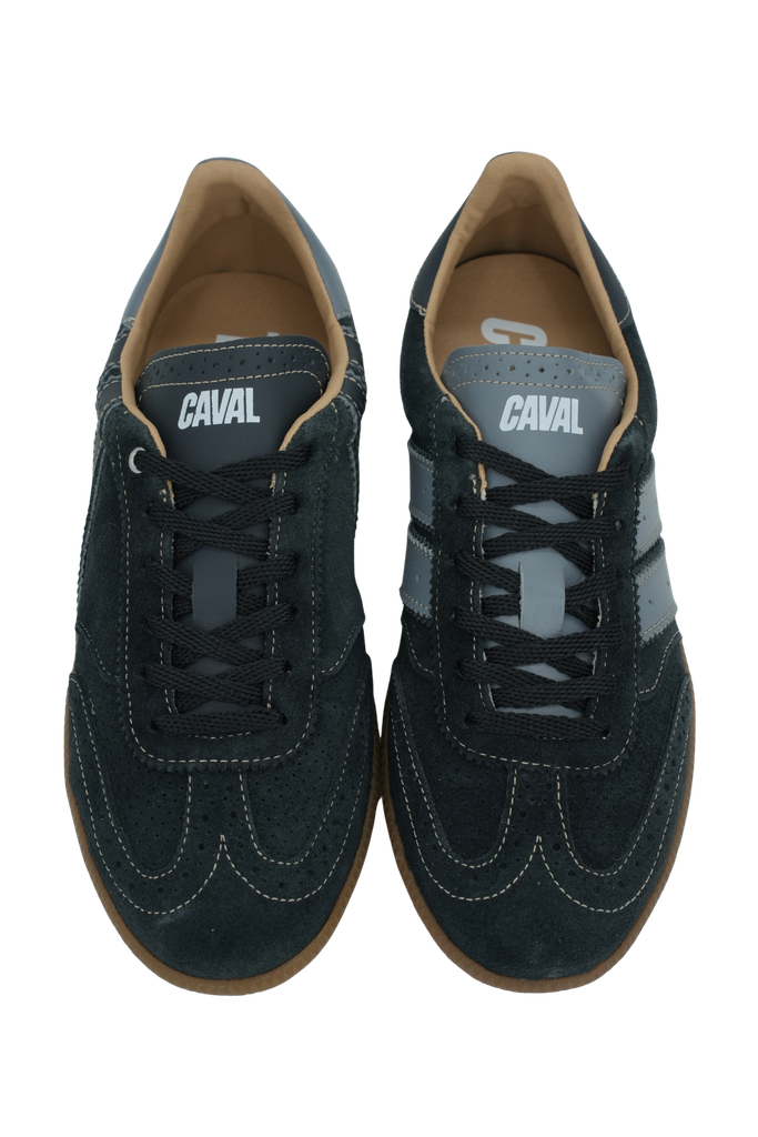 CAVAL - BASKETS "PULSE" NOIRES ET BLEUES
