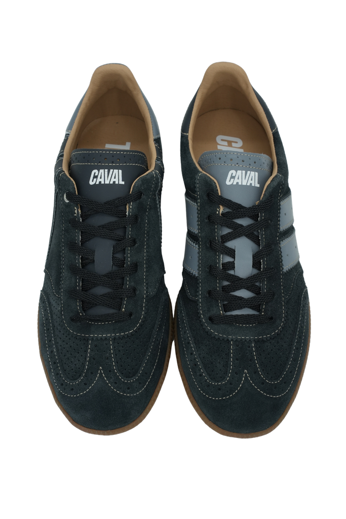 CAVAL - BASKETS "PULSE" NOIRES ET BLEUES