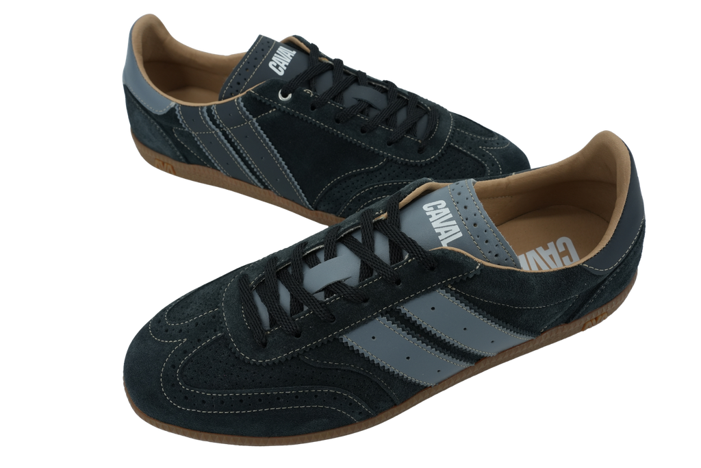 CAVAL - BASKETS "PULSE" NOIRES ET BLEUES