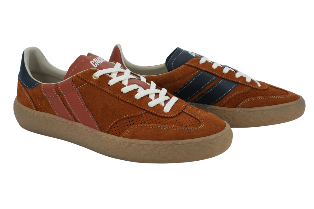 CAVAL - BASKETS "HIGH PULSE" OCRES ET VERTES
