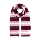 CATWALK JUNKIE - ECHARPE LIGNÉE BORDEAUX ET ROSE