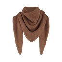 CATWALK JUNKIE - ECHARPE TRIANGLE EN MERINO COGNAC