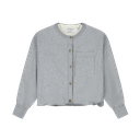 CATWALK JUNKIE - CARDIGAN DOUBLE BEIGE ET GRIS