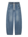 CATWALK JUNKIE - JEANS JOGGER BARREL BLEU FONCÉ