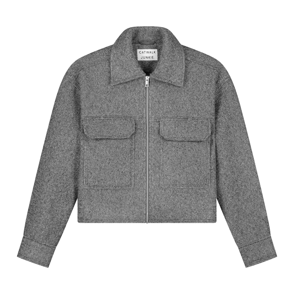 CATWALK JUNKIE - VESTE TEXTURÉE GRISE