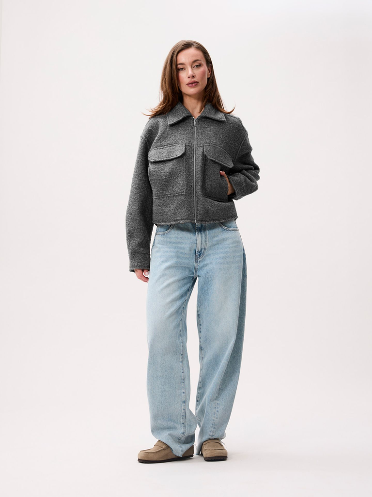 CATWALK JUNKIE - VESTE TEXTURÉE GRISE