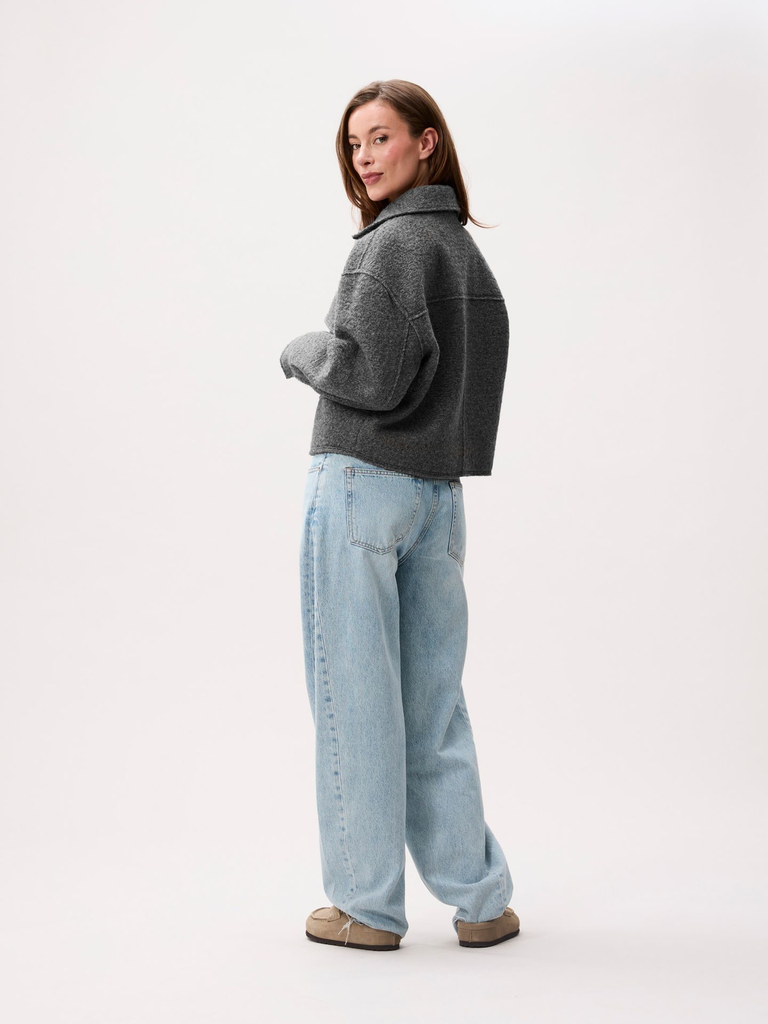 CATWALK JUNKIE - VESTE TEXTURÉE GRISE