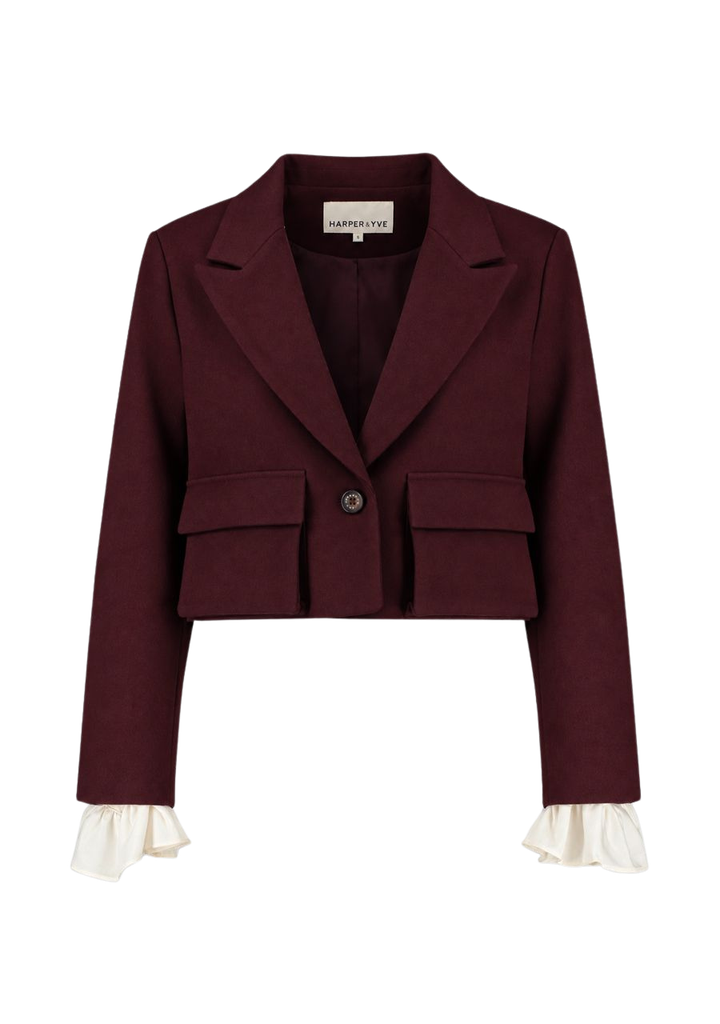 HARPER AND YVE - BLAZER COURT "IVY" BORDEAUX
