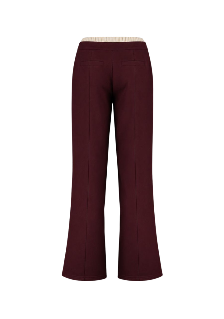 HARPER AND YVE - PANTALON "LILIAN" BORDEAUX