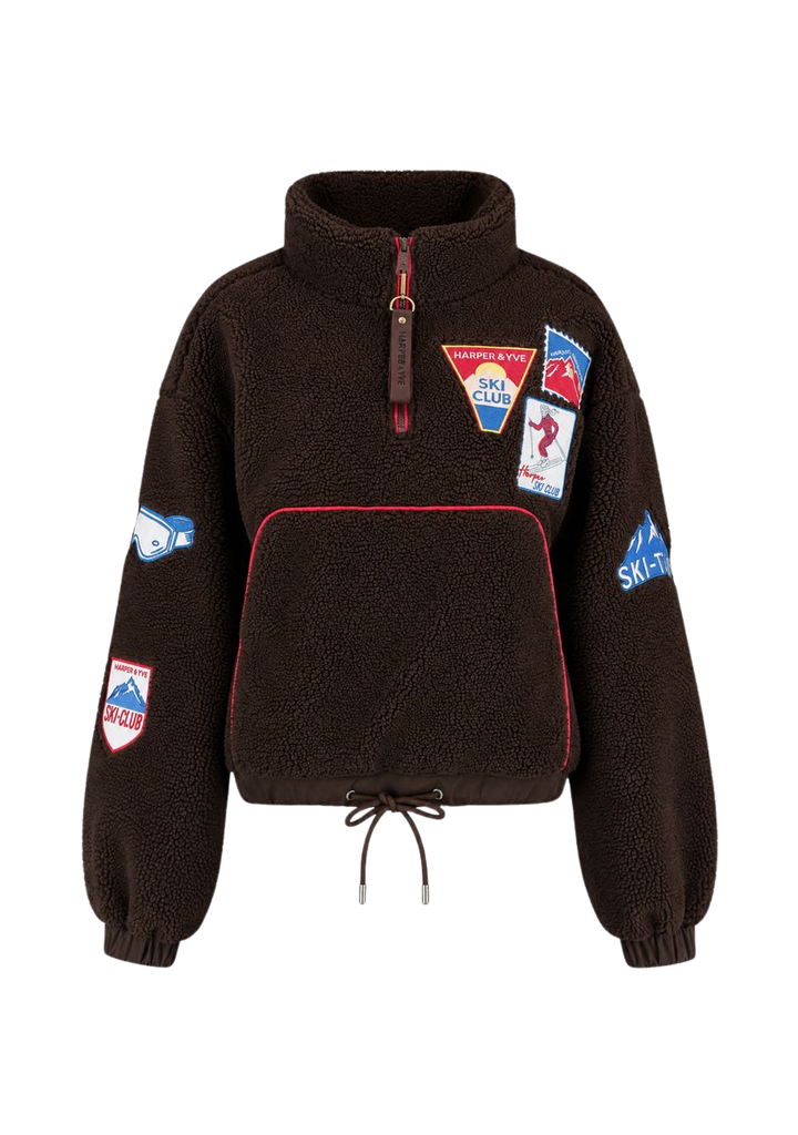 HARPER AND YVE - PULLOVER "DAGMAR" MARRON