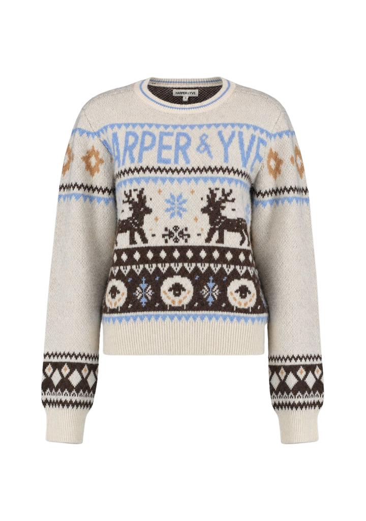 HARPER AND YVE - PULLOVER "HOLIDAY" GRIS